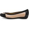 Anne Klein Women’s Uplift Ballet Flat(Nude  Black)