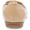 Anne Klein Women’s Uplift Ballet Flat(Nude Patent)