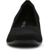Anne Klein Women’s Wisher Wedge Pump(Black Knit)