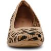 Anne Klein Women’s Wisher Wedge Pump(Leopard Knit)