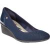 Anne Klein Women’s Wisher Wedge Pump(Navy)