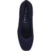 Anne Klein Women’s Wisher Wedge Pump(Navy Knit)