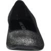 Anne Klein Women’s Wisher Wedge Pump(Pewter Stretch)