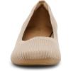 Anne Klein Women’s Wisher Wedge Pump(Tan Knit)