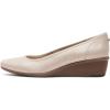 Anne Klein Women’s Wisher Wedge Pump(Twilight Taupe)