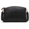 Anne Klein womens Anne Klein Belted Dome Crossbody(Black)