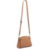 Anne Klein womens Anne Klein Belted Dome Crossbody(Sunbaked)