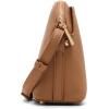 Anne Klein womens Anne Klein Dome Crossbody With Detachable Card Case(Mocha)