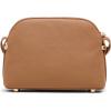 Anne Klein womens Anne Klein Dome Crossbody With Detachable Card Case(Mocha)