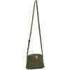 Anne Klein womens Anne Klein Dome Crossbody With Detachable Card Case(Olive)