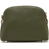 Anne Klein womens Anne Klein Dome Crossbody With Detachable Card Case(Olive)