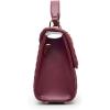 Anne Klein womens Anne Klein Medium Ruched Flap Crossbody(Cherry Lacquer)