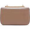 Anne Klein womens Anne Klein Mini Flap With Convertible Strap(Mink)