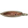 Anne Klein womens Anne Klein Sculpted Buckle Half Moon Crossbody(Olive)