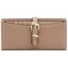 Anne Klein AK 2 piece gift set with sculpted buckle wallet(Beige)