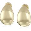 Anne Klein Clip Top Hoop Earrings(Gold Tone)