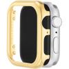 Anne Klein Premium Crystal Bumper, Compatible with Apple Watch, Seamless Fit, Easy Installation, Bumper for Apple Watch(Gold-Tone 2)