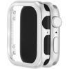 Anne Klein Premium Crystal Bumper, Compatible with Apple Watch, Seamless Fit, Easy Installation, Bumper for Apple Watch(Silver)