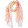 Anne Klein Stripe Oblong Pashmina Shawl Wrap Scarf, Pink