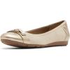 Anne Klein Women’s Able Ballet Flat(Twilight Taupe)