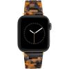 Anne Klein Women’s Acetate Fashion Band for Apple Watch Secure, Adjustable, Apple Watch Band Replacement, Fits Most Wrists(Brown)