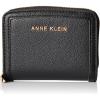 Anne Klein Womens Ak Small Curved Wallet(Black)