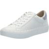Anne Klein Women’s Confident Sneaker(White Silver)