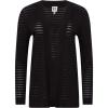 Anne Klein Womens Sheer Stripe Cardigan(Anne Black)