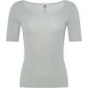 Anne Klein Womens Square Neck Sweater W Cap Sleeves(Soft Aloe)