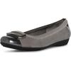 Anne Klein Women’s Uplift Ballet Flat(Pewter)