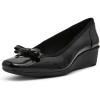 Anne Klein Womens Wales(Black Patent)