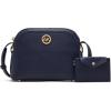 Anne Klein womens Anne Klein Dome Crossbody With Detachable Card Case(Distant Mountain)