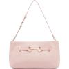 Anne Klein womens Anne Klein East West Crystal Horsebit Shoulder Bag(Rosewater)