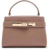 Anne Klein womens Anne Klein Small Top Handle With Convertible Strap(Mink)