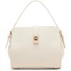 Anne Klein womens Anne Klein Structured Satchel & Strap(Parchment)