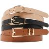 Anne Klein womens Anne Kleine Classic 3 for 1 Pant Belt(Macchiato)