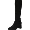 Anne Klein womens Brenice(Black Suede)