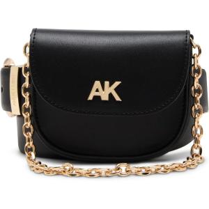Anne Klein Women’s Belt with Detachable Pouch(Black)