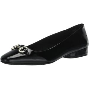 Anne Klein Womens Cora(Black Patent)