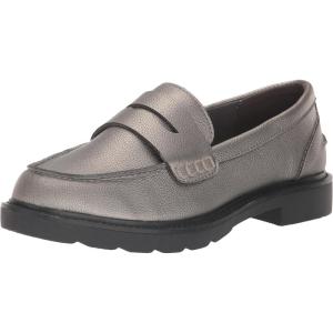 Anne Klein Women’s Emmylou Loafer Flat(Pewter)