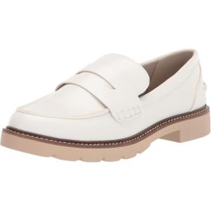 Anne Klein Women’s Emmylou Loafer Flat(White)