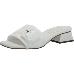 Anne Klein Women’s Netty Heeled Sandal(White)