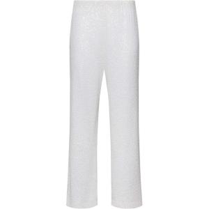 Anne Klein Womens Pull on Hollywood Waist Wide Leg(Bright White)