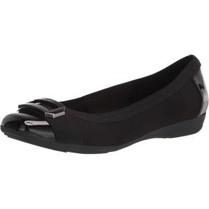 Anne Klein Women’s Uplift Ballet Flat(Black)