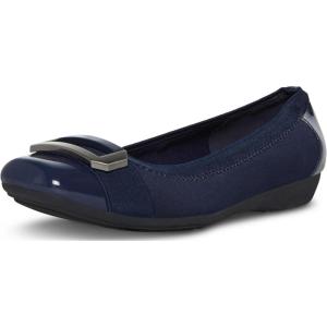 Anne Klein Women’s Uplift Ballet Flat(Navy)