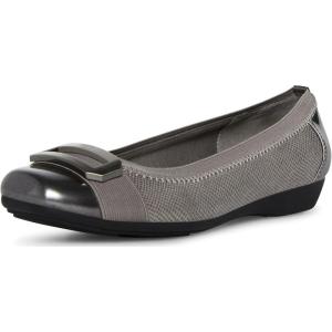 Anne Klein Women’s Uplift Ballet Flat(Pewter)
