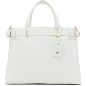 Anne Klein womens Anne Klein Belted Convertible Large Satchel Bag(Spring Jade)