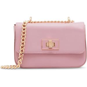 Anne Klein womens Anne Klein Mini Flap With Convertible Strap(Cosmetic Pink)