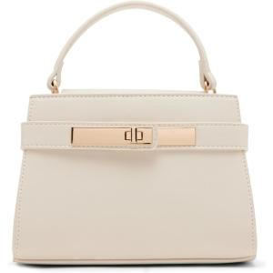 Anne Klein womens Anne Klein Small Top Handle With Convertible Strap(Parchment)