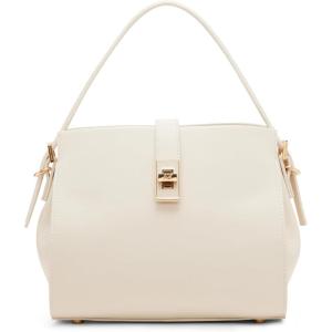 Anne Klein womens Anne Klein Structured Satchel & Strap(Parchment)